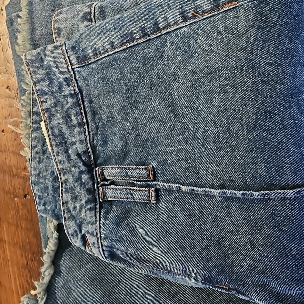 Dazy High- Waise Wide-Leg Blue Jeans - Picture 11 of 12